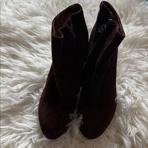 Sam Edelman suede Brown Women's Booties